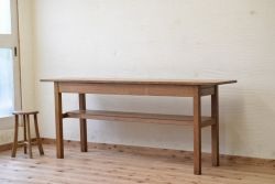 アンティーク家具　★1960〜70年代　古い工場の作業台5　(テーブル、机)