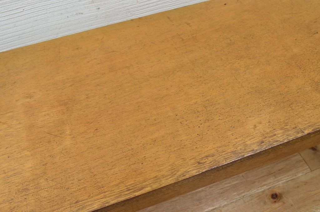 アンティーク家具　★1960〜70年代　古い工場の作業台8　(テーブル、机)