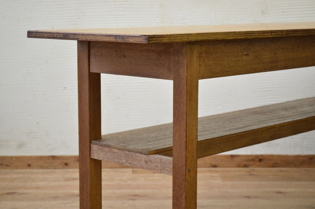 アンティーク家具　★1960〜70年代　古い工場の作業台8　(テーブル、机)