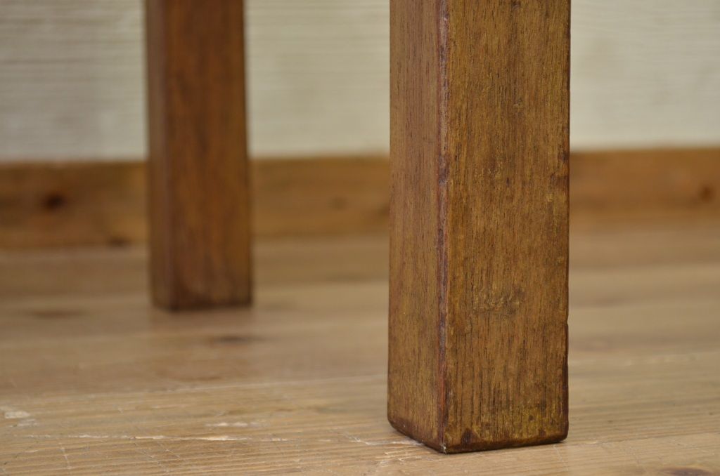 アンティーク家具　★1960〜70年代　古い工場の作業台8　(テーブル、机)