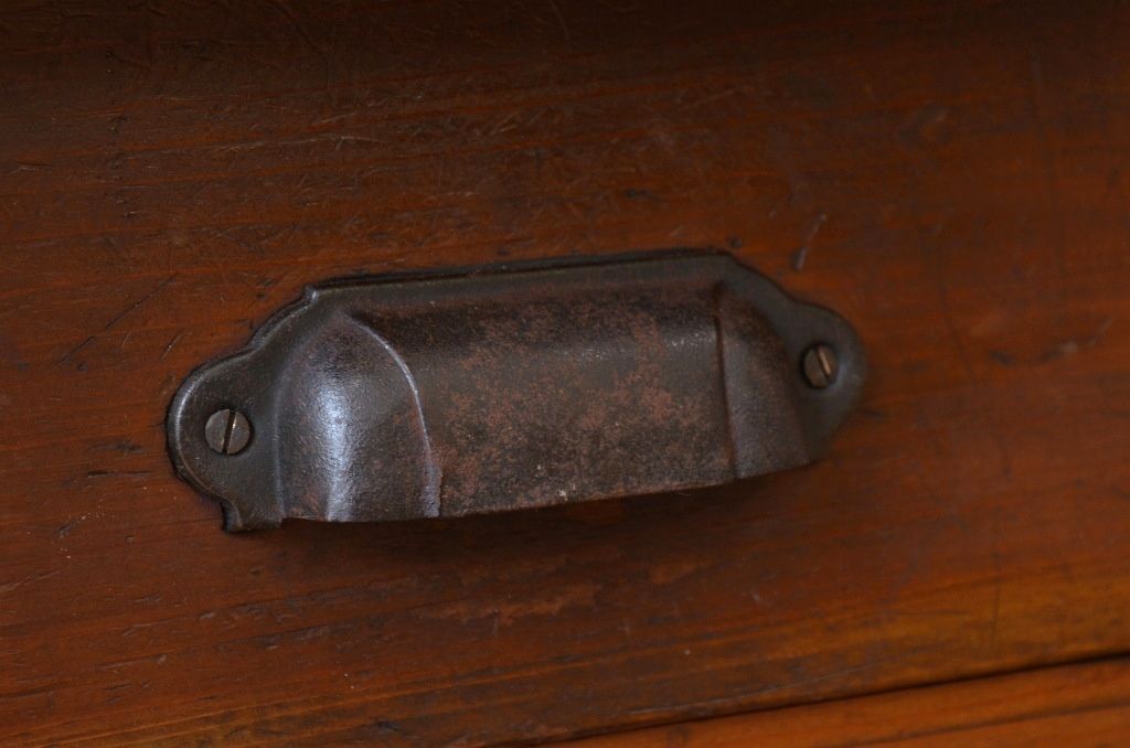アンティーク家具　小振りなアンティーク平机(サイドテーブル)