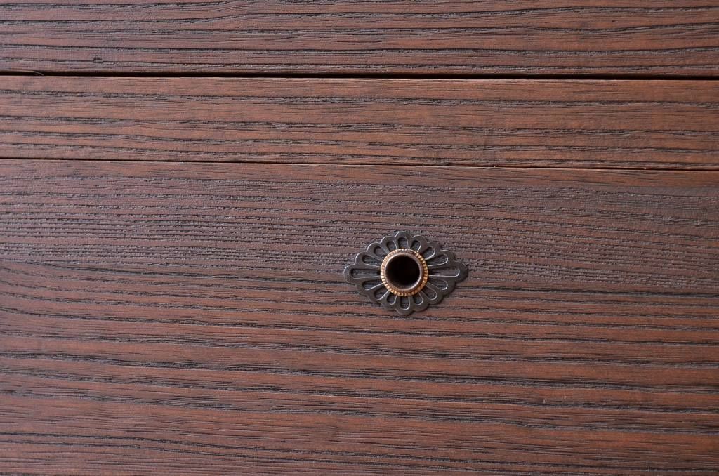 アンティーク家具　☆古い桐材の二段重ね箪笥(桐箪笥、桐たんす)