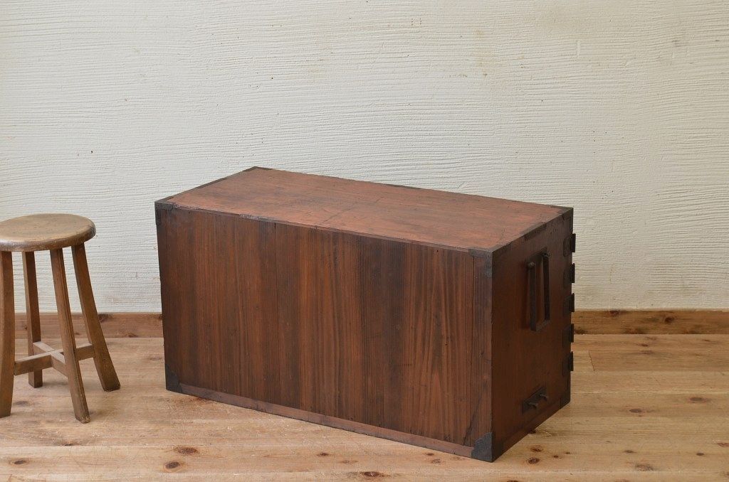 極上美品!江戸〜明治　美しい観音開きローボード