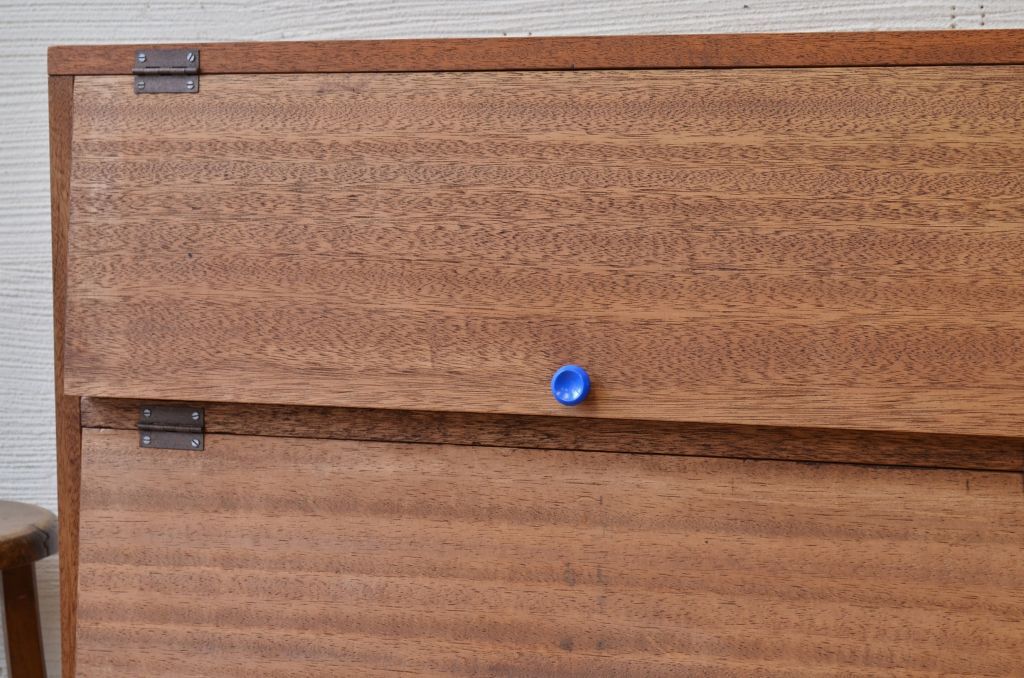 アンティーク家具　古材を使って製作したパタパタ収納棚3　(下駄箱)