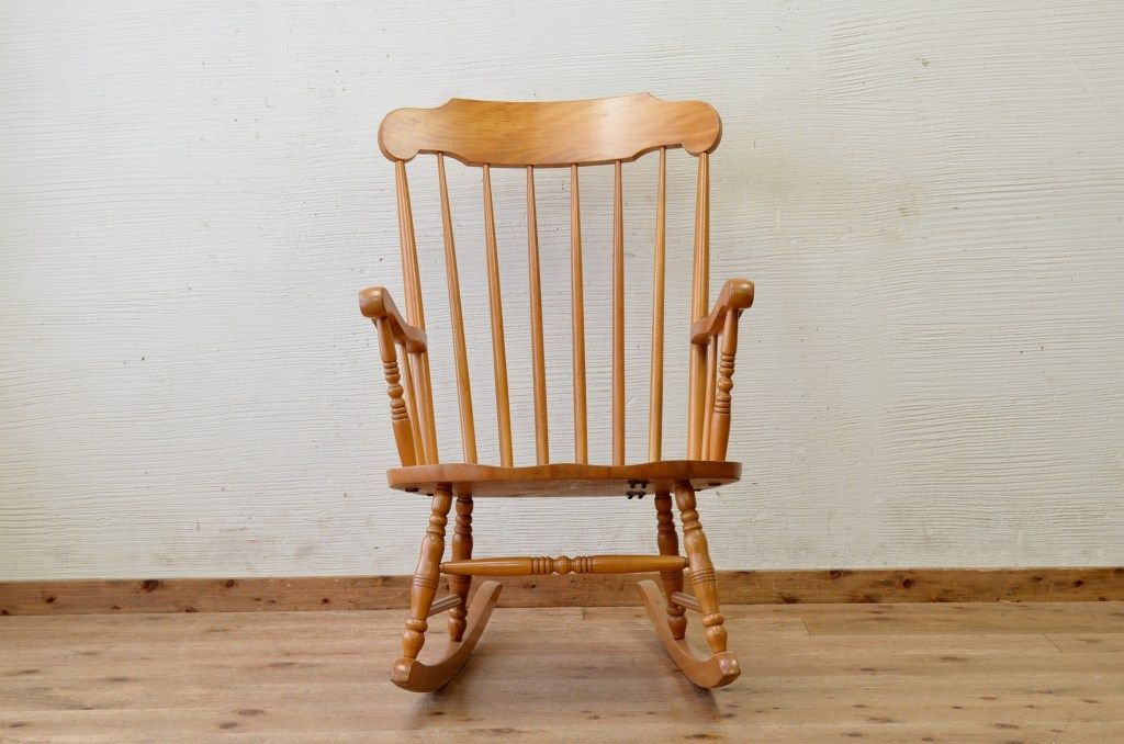 ★中古　飛騨・ダイネット　ロッキングチェア