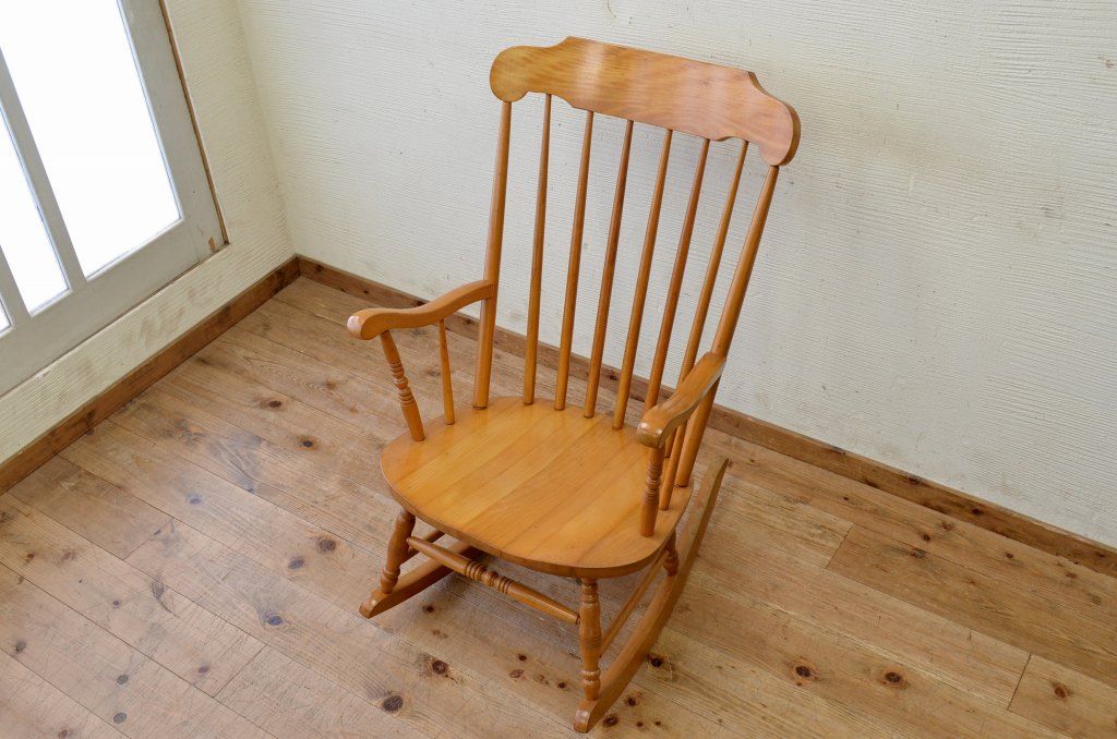 ★中古　飛騨・ダイネット　ロッキングチェア