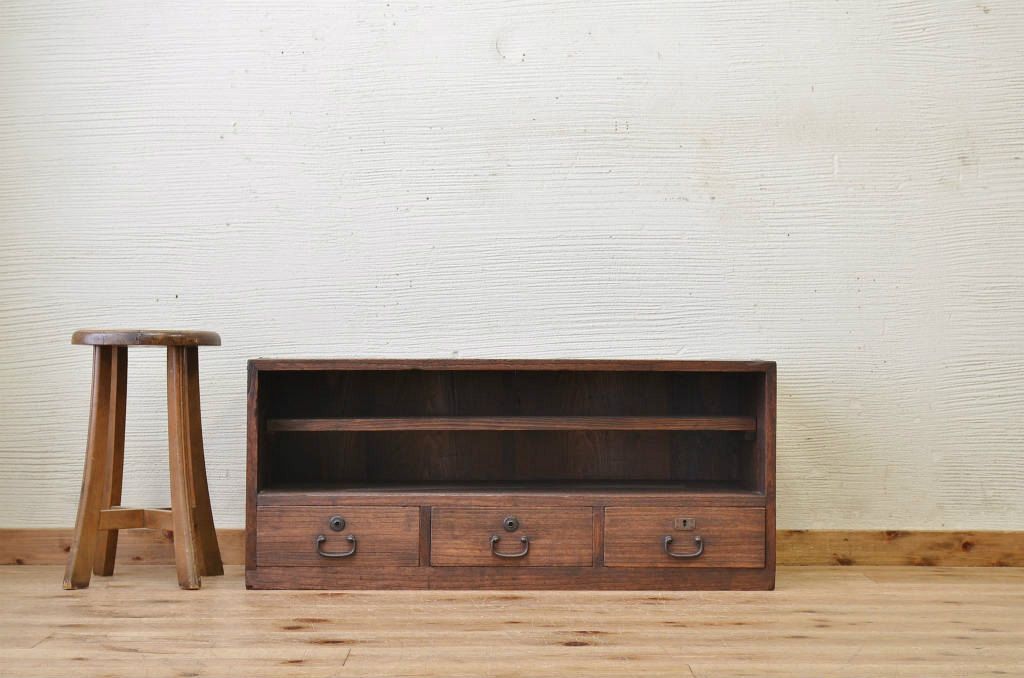 アンティーク家具　古民具　骨董　アンティークローボード