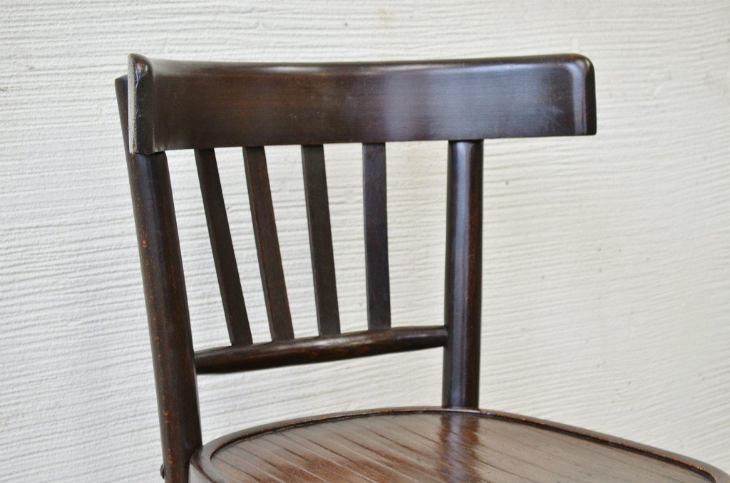 アンティーク家具　傷み有　アンティークベントウッドチェア1脚