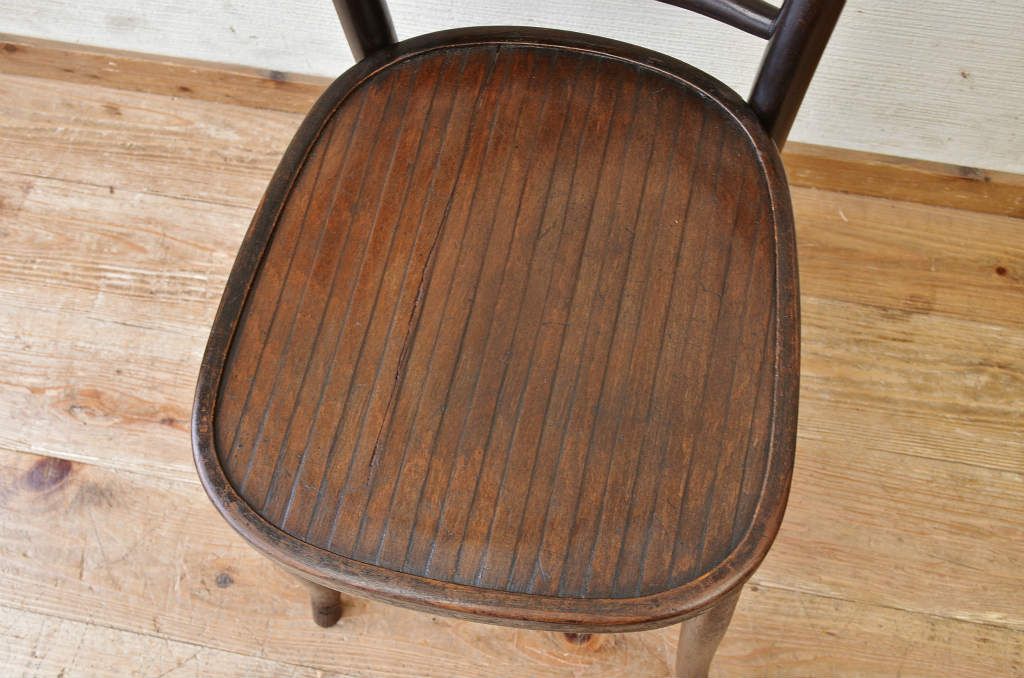 アンティーク家具　傷み有　アンティークベントウッドチェア1脚