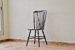メーカー不明　中古　スティックバックチェア1脚