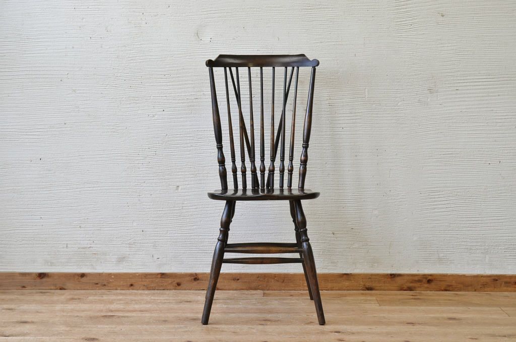 メーカー不明　中古　スティックバックチェア1脚