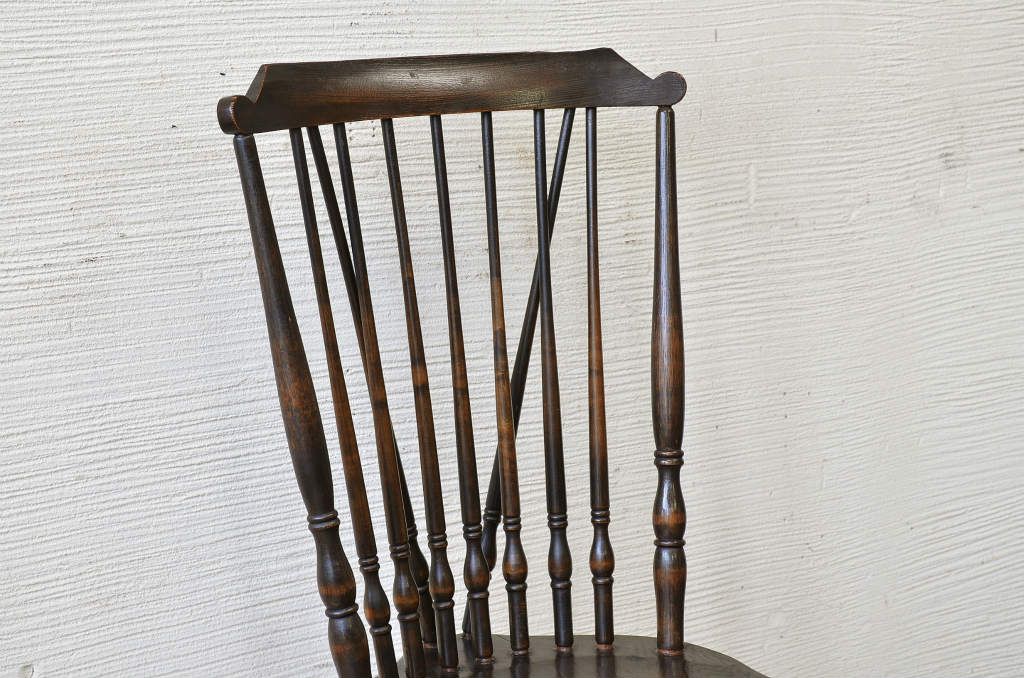 メーカー不明　中古　スティックバックチェア1脚
