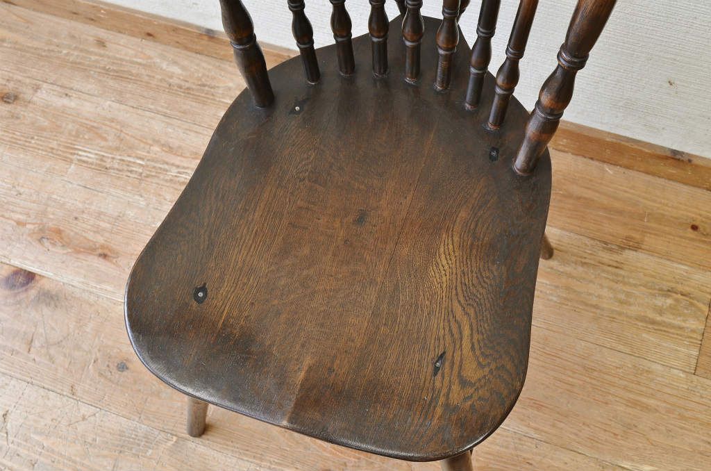 メーカー不明　中古　スティックバックチェア1脚