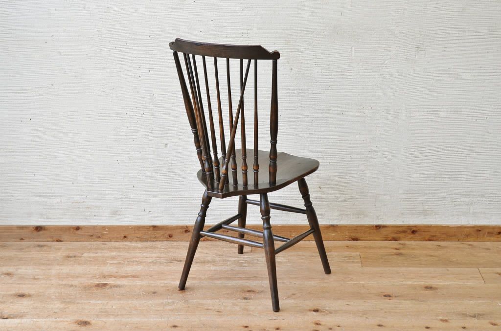メーカー不明　中古　スティックバックチェア1脚