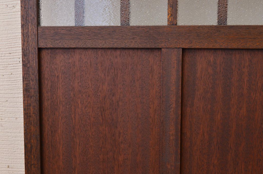 ☆古い喫茶店のダイヤガラスアンティークドア (扉) | ラフジュ工房