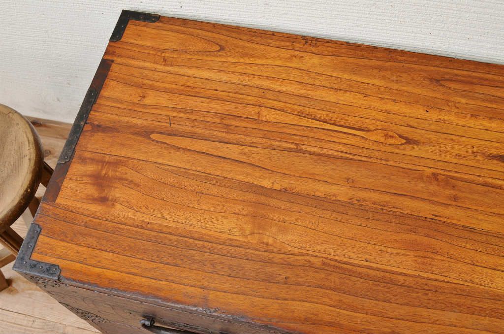 アンティーク家具　古民具　骨董　時代箪笥ローボード(ローチェスト)