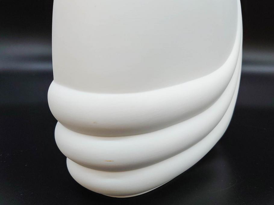 ドイツ　Rosenthal(ローゼンタール)　Studio-linie(スタジオライン)　シンプルながら飾り模様のデザイン性が光るベース2点&プレート7客セット(CLASSIC ROSE、クラシック・ローズ、ゴールドライン、花瓶、花器、花入、花生、磁器、中皿、大皿、洋食器、金彩)(R-078703)