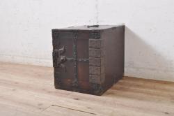 アンティーク家具　収納箪笥サイドボード(テレビ台、水屋箪笥)(R-036611)