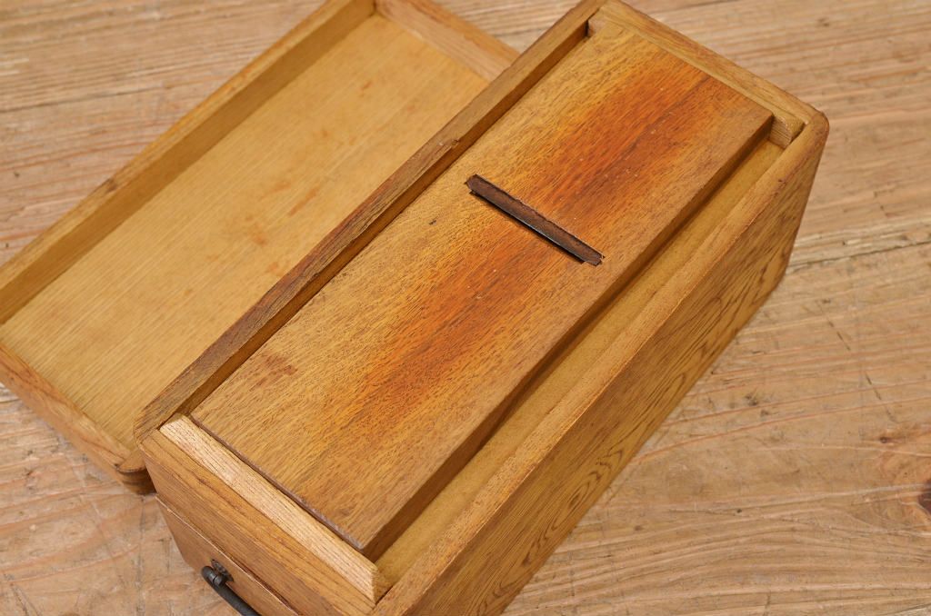 アンティーク家具　かつおぶし削り器　小引き出しなど5(6)点セット
