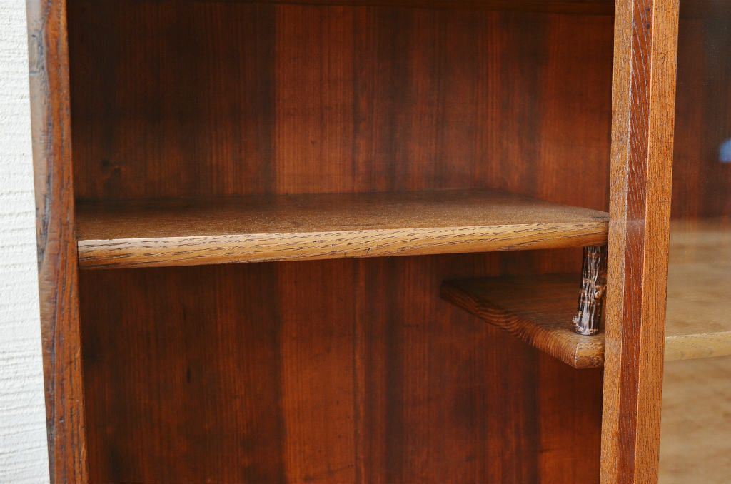 アンティーク家具　最高級!古い栗材と欅材の上質な茶箪笥(収納棚)