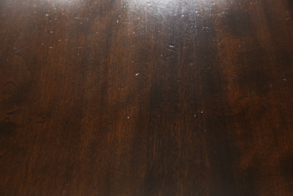 ヴィンテージ家具　人気の高い松本民芸家具の気品漂うB型食卓(ダイニングテーブル、ビンテージ)(定価約27万円)(R-047217)