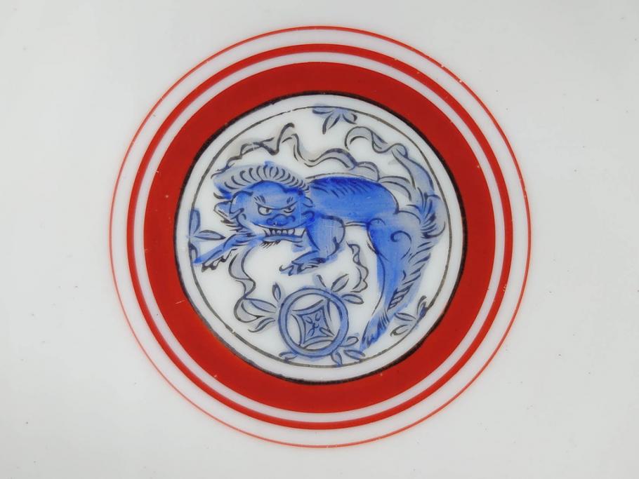 大正〜昭和初期 名古屋製陶所 オールド名陶(メイトー) 約21cm
