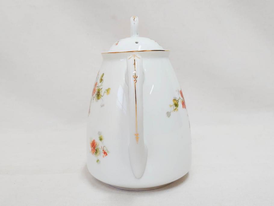 オールドノリタケ　NORITAKE　日本陶器會社　花柄　食卓が明るく華やかになるオールドノリタケまとめて17点セット(コップ2客、ティーポット、プレート8枚、ボウル6点、皿、カップ、金彩、ヤジロベー印、LOUISE、オレンジ、フラワー、草花、洋食器)(R-078753)