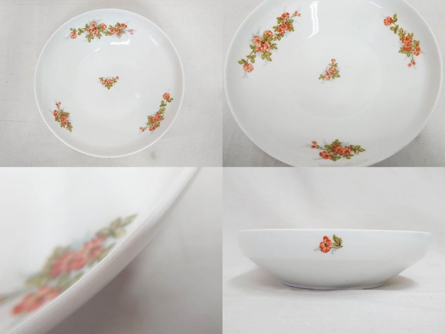 オールドノリタケ　NORITAKE　日本陶器會社　花柄　食卓が明るく華やかになるオールドノリタケまとめて17点セット(コップ2客、ティーポット、プレート8枚、ボウル6点、皿、カップ、金彩、ヤジロベー印、LOUISE、オレンジ、フラワー、草花、洋食器)(R-078753)