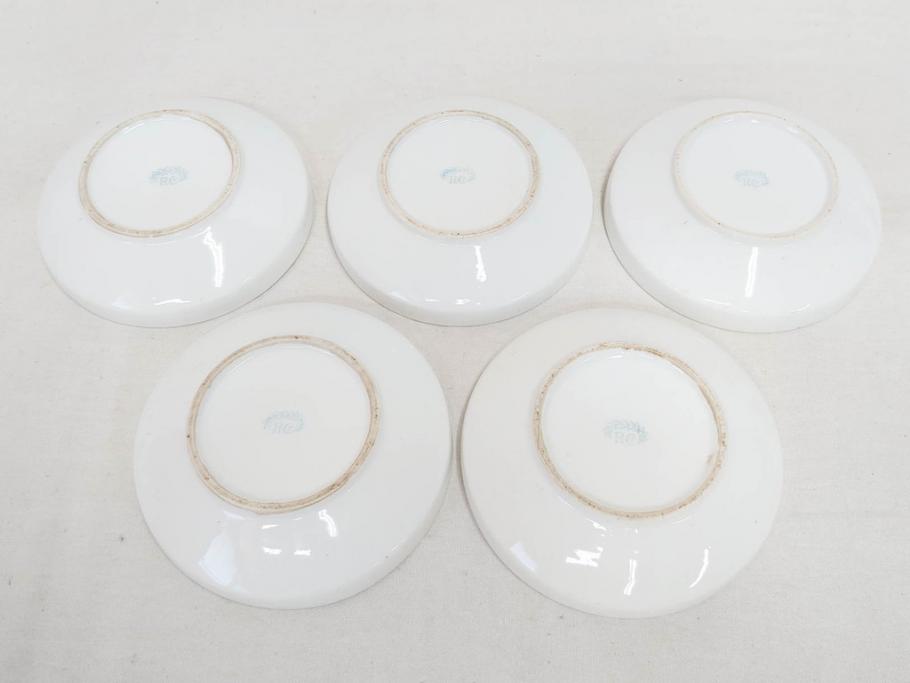 オールドノリタケ　NORITAKE　日本陶器會社　花柄　食卓が明るく華やかになるオールドノリタケまとめて17点セット(コップ2客、ティーポット、プレート8枚、ボウル6点、皿、カップ、金彩、ヤジロベー印、LOUISE、オレンジ、フラワー、草花、洋食器)(R-078753)