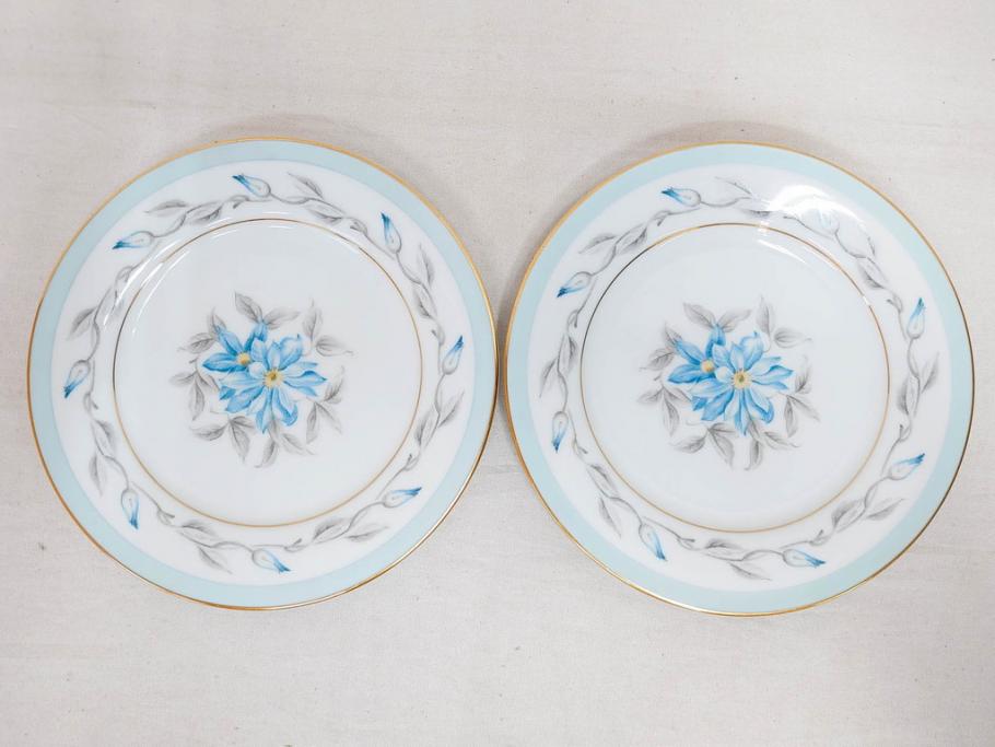 オールドノリタケ　NORITAKE　日本陶器會社　花柄　食卓が明るく華やかになるオールドノリタケまとめて17点セット(コップ2客、ティーポット、プレート8枚、ボウル6点、皿、カップ、金彩、ヤジロベー印、LOUISE、オレンジ、フラワー、草花、洋食器)(R-078753)