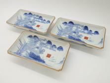 特大!　江戸期　古伊万里　色絵　松　獅子　唐人　花鳥　1尺8寸　約55cm　大皿(一尺八寸、和食器、和皿)(R-062898)