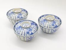 明治〜大正　輪島塗　金蒔絵の見事な木製椀10客(漆器、お椀)(R-053060)