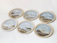 デンマーク　ROYAL COPENHAGEN(ロイヤルコペンハーゲン)　ブルーフルーテッド　ハーフレース　ティーカップ&ソーサー3客セット(洋食器、C&S)(R-062829)
