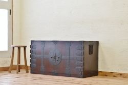 アンティーク家具　素敵な雰囲気!時代箪笥ローボード(ローチェスト)4