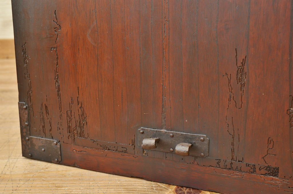 アンティーク家具　素敵な雰囲気!時代箪笥ローボード(ローチェスト)4