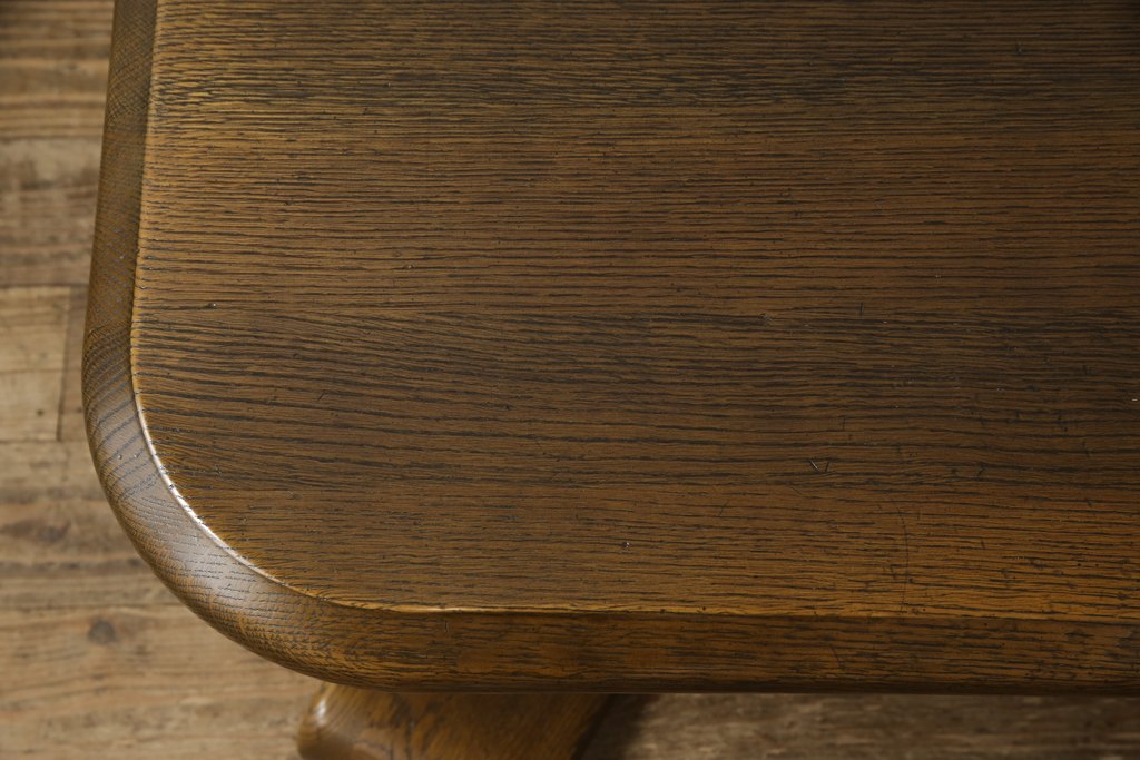 中古　美品　飛騨産業　キツツキ　PROVINCIAL(プロヴィンシャル・プロビンシャル)シリーズ　丸みのあるデザインがかわいらしいセンターテーブル(定価約28万円)(ローテーブル、リビングテーブル)(R-059235)