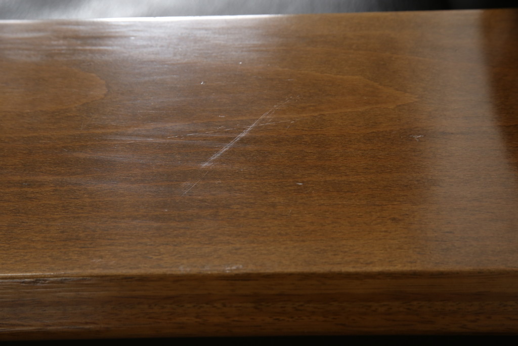 中古　美品　富士ファニチア(富士ファニチュア、フジファニチュア、FUJI FURNITURE、富士ファニチャー)　本革製三人掛けソファ(3Pソファ)(R-049900)