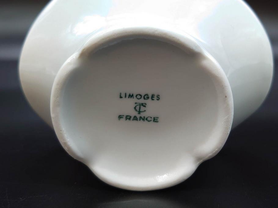 フランス/TRADITION CNP FRANCE　LIMOGES(リモージュ)　ドイツ/KRONESTER BAVARIA(クロネスター ババリア)　白磁　シンプルでどんな食卓にも馴染むシュガーポット2点・バスケット・小物入れ2点セット(菓子器、蓋物、カゴ、籠、洋食器)(R-078882)