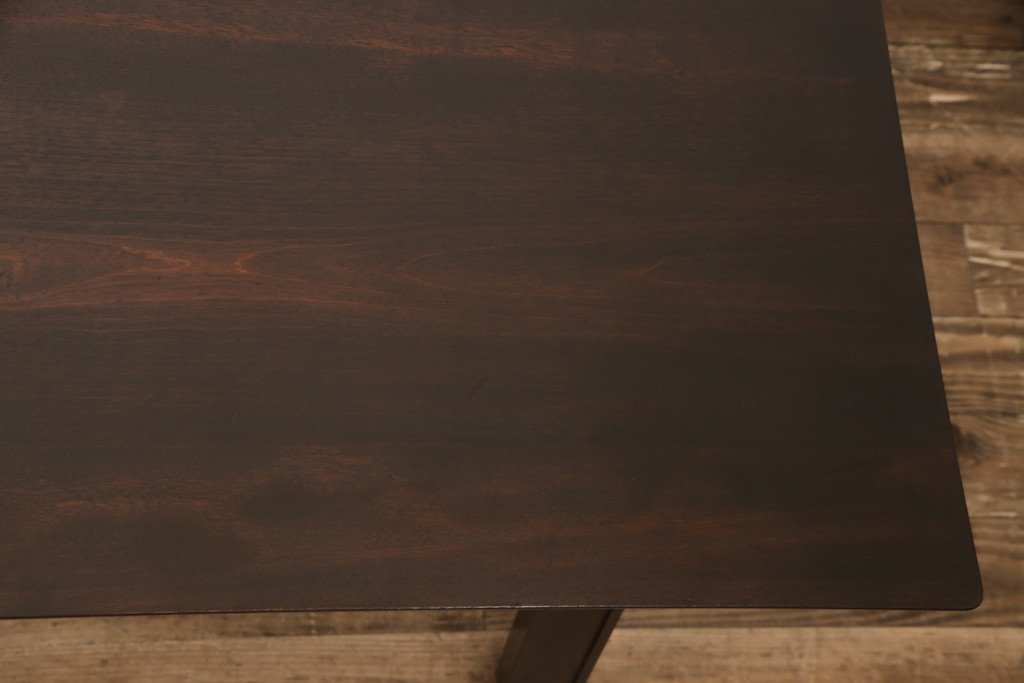 ヴィンテージ家具　松本民芸家具　#70型食卓　脚のデザインがおしゃれなダイニングテーブル(定価約19万円)(4人掛け、ビンテージ)(R-047356)