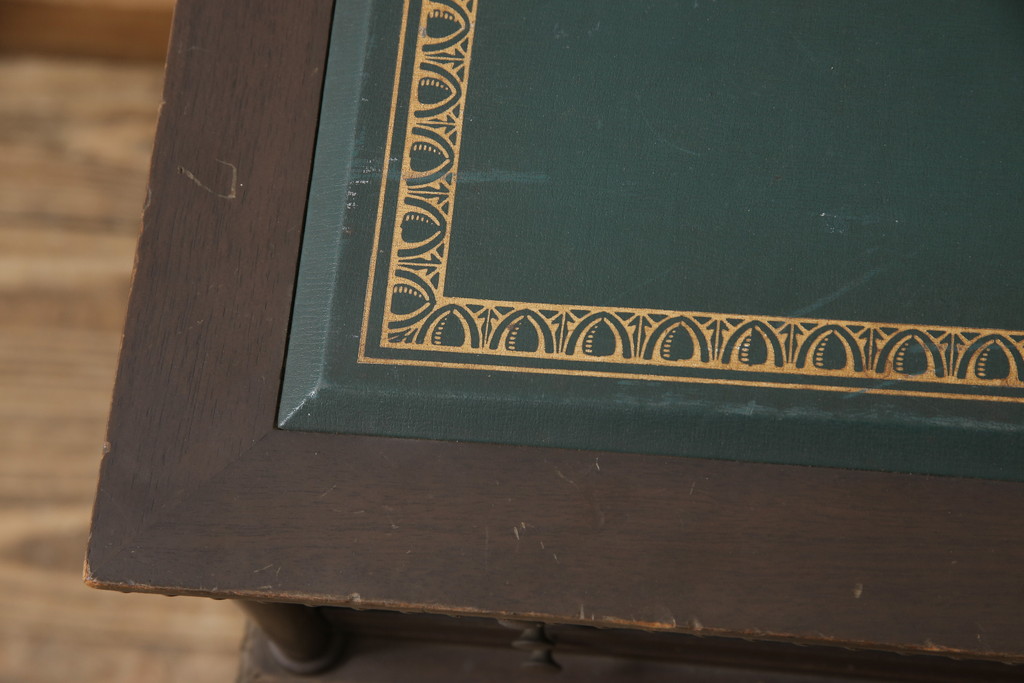 希少!　ヨーロッパビンテージ　細部まで凝ったつくりが美しいコインケース(サイドテーブル、コンソールテーブル、ヴィンテージ)(R-054596)