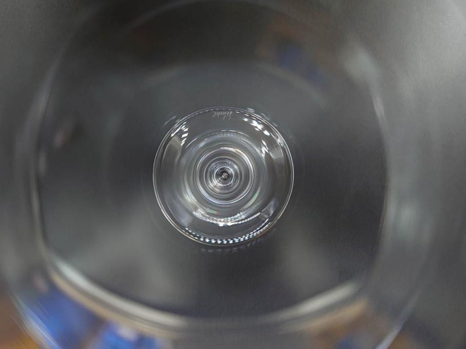 未使用品　オーストリア　RIEDEL(リーデル)　ソムリエ　シャンパーニュ　スパークリングワイン　洗練されたデザインが優美な印象を与えるグラス2客セット(旧パッケージ、チューブ缶、箱付き、袋付き)(R-073035)