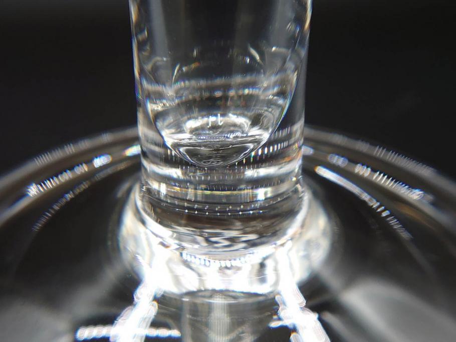 未使用品　オーストリア　RIEDEL(リーデル)　ソムリエ　シャンパーニュ　スパークリングワイン　洗練されたデザインが優美な印象を与えるグラス2客セット(旧パッケージ、チューブ缶、箱付き、袋付き)(R-073035)