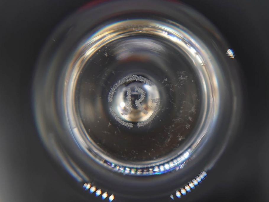 未使用品　オーストリア　RIEDEL(リーデル)　ソムリエ　シャンパーニュ　スパークリングワイン　洗練されたデザインが優美な印象を与えるグラス2客セット(旧パッケージ、チューブ缶、箱付き、袋付き)(R-073035)
