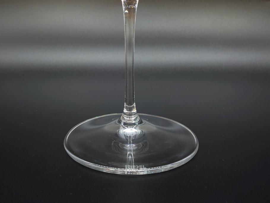 未使用品　オーストリア　RIEDEL(リーデル)　ヴィノム　250周年記念　ピノ・ノワール　ネッビオーロ　上品な佇まいが魅力のグラス4客セット(ワイン、箱付き)(R-073036)