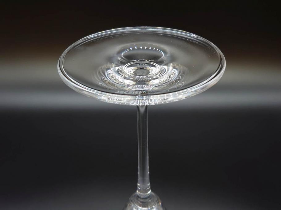 未使用品　オーストリア　RIEDEL(リーデル)　ヴィノム　エクストリーム　美しいフォルムが気品漂うグラス4客セット(シャンパーニュ、箱付き)(R-073038)
