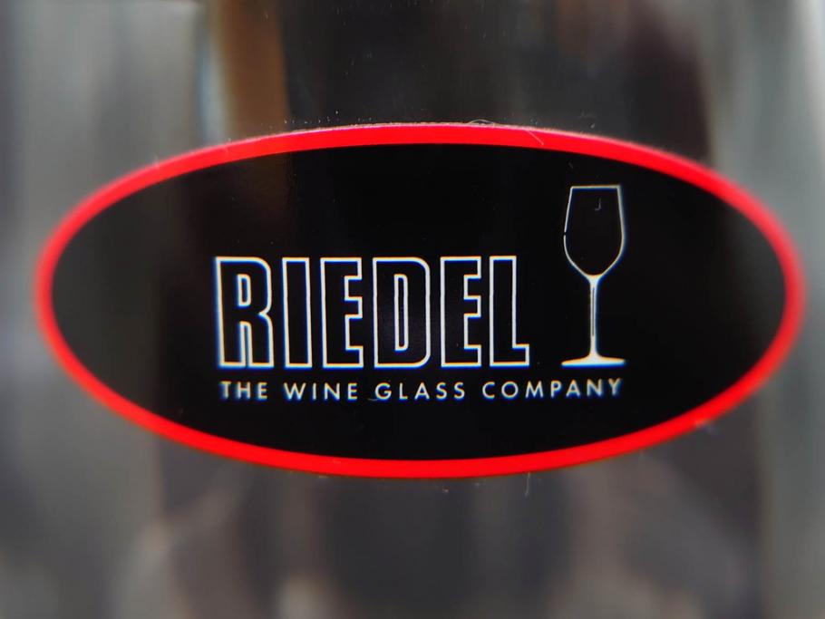 未使用品　オーストリア　RIEDEL(リーデル)　ヴィノム　エクストリーム　美しいフォルムが気品漂うグラス4客セット(シャンパーニュ、箱付き)(R-073038)