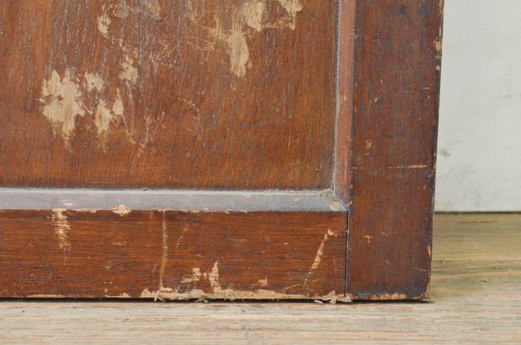 アンティーク建具　大正ロマンな空間づくりにオススメのドア1枚(扉、木製扉)(R-071608)