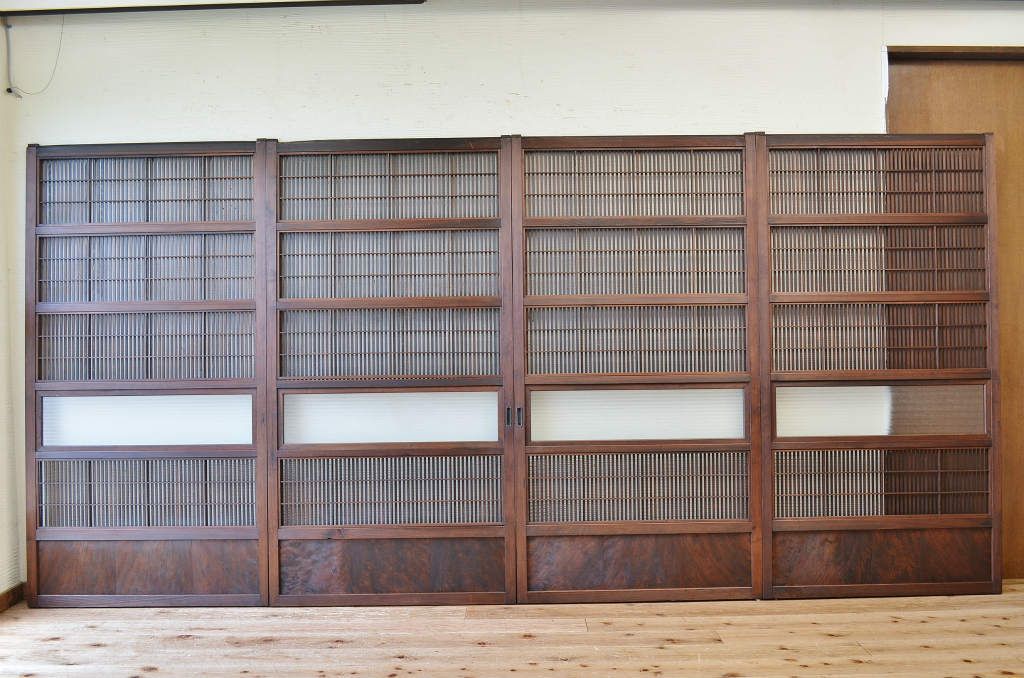 極上美品!上質な格子戸4枚セット