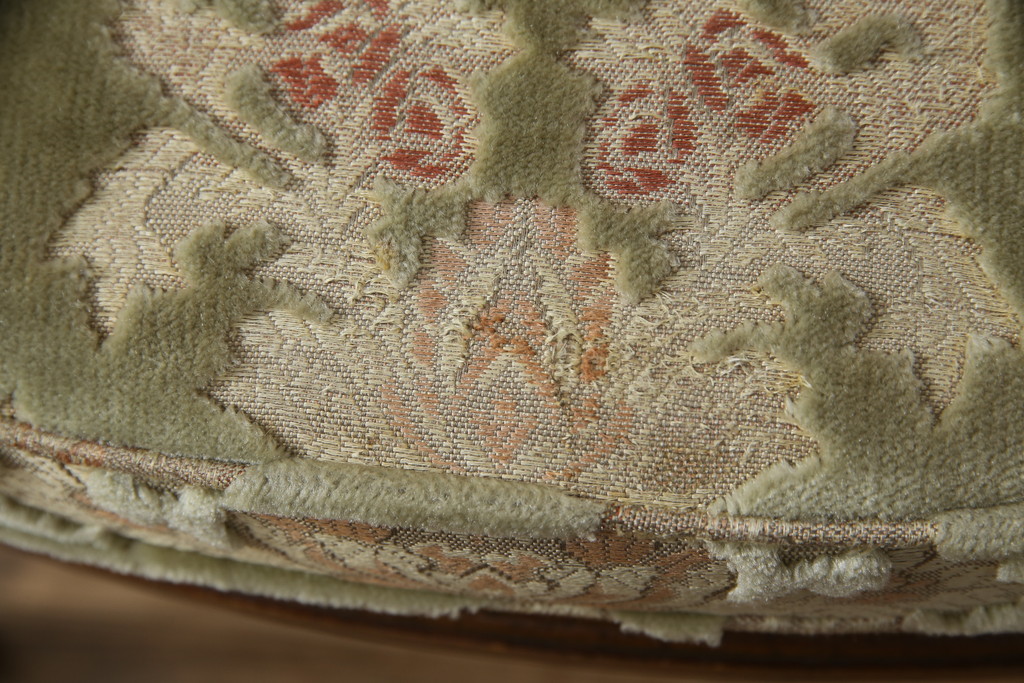 中古　DREXEL HERITAGE(ドレクセルヘリテイジ)　Cameo Classics(キャメオクラシックス)　格調高い雰囲気が魅力のマホガニー製アームチェア(イス、椅子、ダイニングチェア)(定価約35万円)(R-060871)