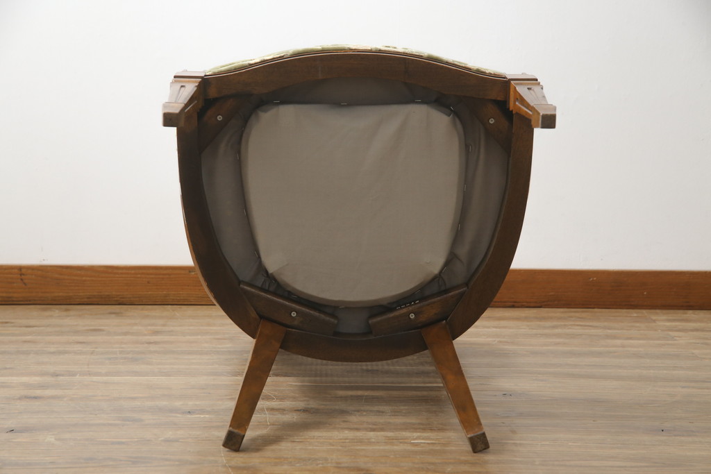 中古　DREXEL HERITAGE(ドレクセルヘリテイジ)　Cameo Classics(キャメオクラシックス)　格調高い雰囲気が魅力のマホガニー製アームチェア(イス、椅子、ダイニングチェア)(定価約35万円)(R-060871)
